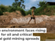 Open pit gold mines have spread across large areas of the Orinoco Mining Belt in recent years. Magda Gibelli / AFP via Getty Images